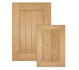 Portes d'armoires de cuisine en bois : Série SH
